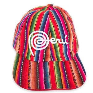 Handmade Peruvian Manta Cotton Unisex Cap
